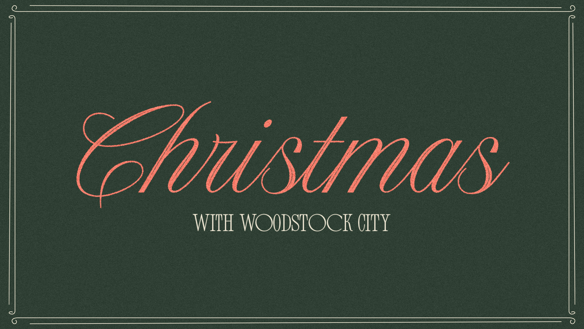 Christmas with Woodstock City: Divine Condescension